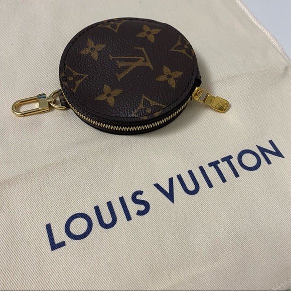 Louis Vuitton round zipped coin purse - Picture 1 of 10